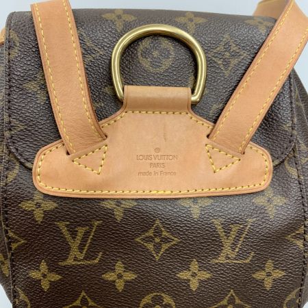  LOUIS VUITTON ルイヴィトン モノグラム モンスリMM バックパック M51136 ブラウン
