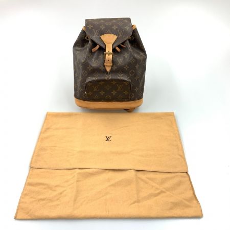  LOUIS VUITTON ルイヴィトン モノグラム モンスリMM バックパック M51136 ブラウン