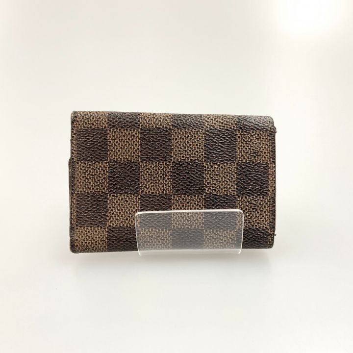 LOUIS VUITTON ルイヴィトン ダミエ ミュルティクレ6 6連キーケース N62630 ブラウン｜中古｜なんでもリサイクルビッグバン