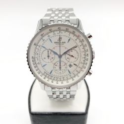 〇〇 BREITLING ブライトリング モンブリラン 自動巻き腕時計 A41370 シルバー Bランク