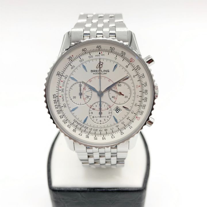 BREITLING ブライトリング モンブリラン 自動巻き腕時計 A41370 シルバー｜中古｜なんでもリサイクルビッグバン