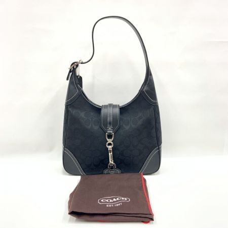  COACH コーチ シグネチャー ワンショルダーバッグ 8K03 ブラック