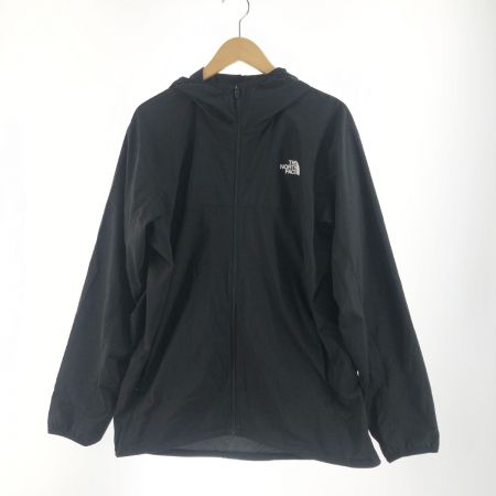  THE NORTH FACE ザノースフェイス エニータイムウィンドフーディー ナイロンパーカー サイズL NP72385 ブラック