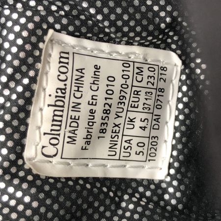  Columbia コロンビア スピンリール ミニブーツ アドバンス ウォータープルーフ オムニヒート 23cm YU3970 ブラック