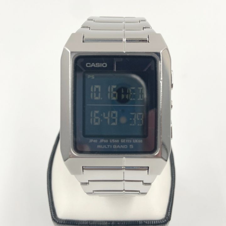 CASIO カシオ i-RANGE アイレンジ 電波クォーツ 腕時計 IRW-M200 シルバー｜中古｜なんでもリサイクルビッグバン