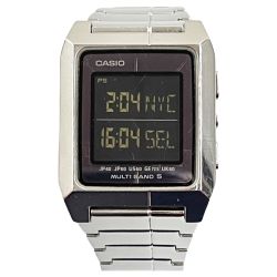 〇〇 CASIO カシオ 腕時計 i-RANGE アイレンジ wave ceptor 電波クォーツ  IRW-M200D TM シルバー Cランク