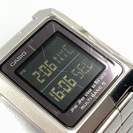  CASIO カシオ 腕時計 i-RANGE アイレンジ wave ceptor 電波クォーツ  IRW-M200D TM シルバー