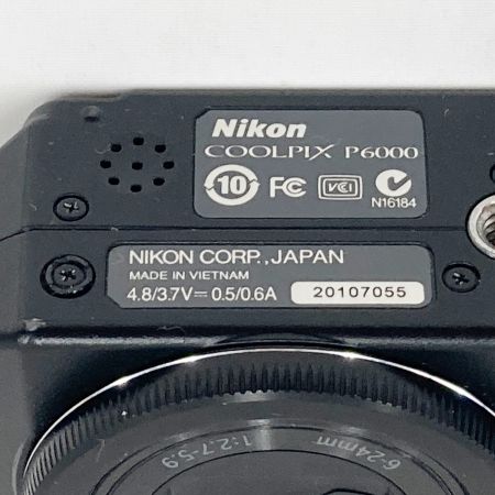  Nikon ニコン COOLPIX コンパクト デジタルカメラ P6000
