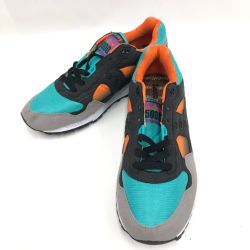 〇〇 SACCSNY Y'SACCS サクスニーイザック WEST NYC × SAUCONY"" SHADOW 5000 スニーカー 28.5cm 70128-2 グリーン×オレンジ Bランク