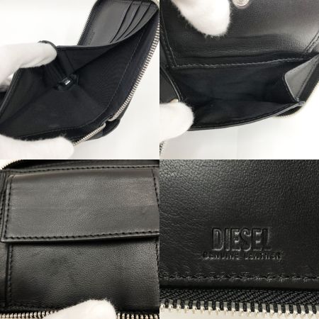  DIESEL ディーゼル 二つ折り財布  X08191 ブラック