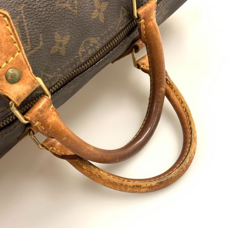  LOUIS VUITTON ルイヴィトン モノグラム スピーディ35 ハンドバッグ ボストンバッグ M41524 ブラウン