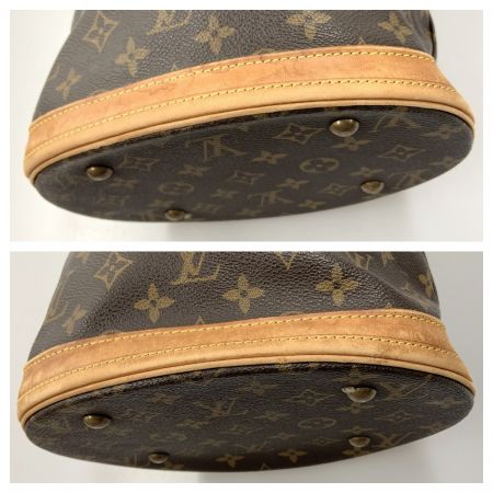  LOUIS VUITTON ルイヴィトン モノグラム バケットPM ショルダーバッグ  M42238 ブラウン