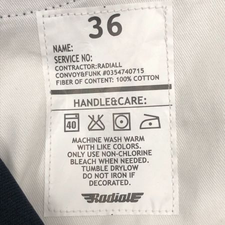  RADIALL ラディアル メンズ パンツ サイズW36 0354740715 ネイビー