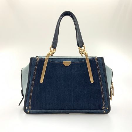  COACH コーチ ドリーマー デニム  2WAY ハンドバッグ  ショルダーバッグ  54066 インディゴ