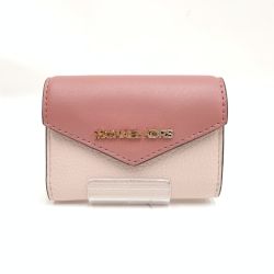 〇〇 MICHAEL KORS マイケルコース 6連キーケース コインケース ピンク Cランク