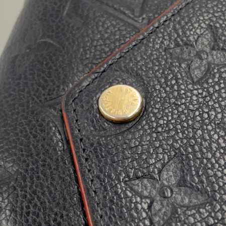  LOUIS VUITTON ルイヴィトン モノグラム アンプラント ポルトフォイユ ヴィクトリーヌ 三つ折り短財布 M64577 ネイビー