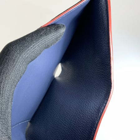  LOUIS VUITTON ルイヴィトン モノグラム アンプラント ポルトフォイユ ヴィクトリーヌ 三つ折り短財布 M64577 ネイビー