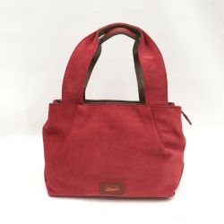 〇〇 Dakota ダコタ パローネ トートバッグ  レッド Aランク