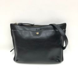 〇〇 Dakota ダコタ ショルダーバッグ レザー ブラック Aランク