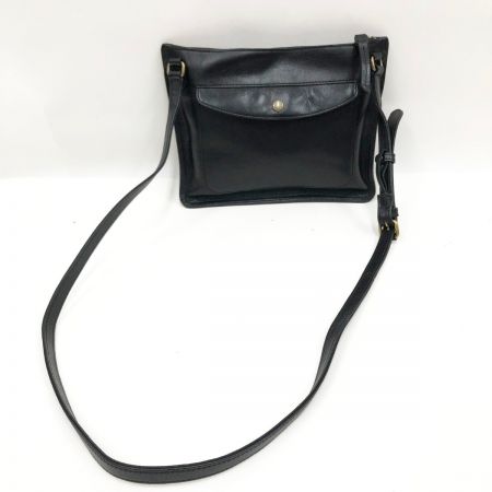  Dakota ダコタ ショルダーバッグ レザー ブラック