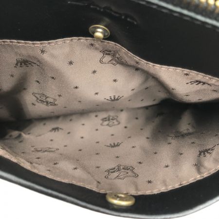  Dakota ダコタ ショルダーバッグ レザー ブラック