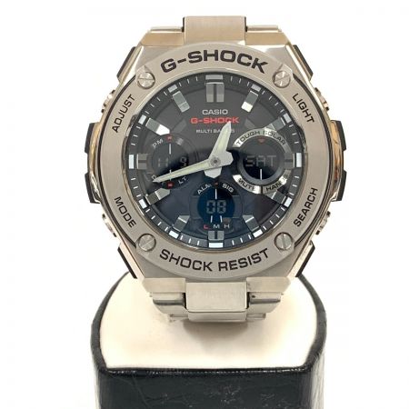  CASIO カシオ Gショック Gスチール ソーラー電波クォーツ 腕時計  GST-W110D-1AJF グレー