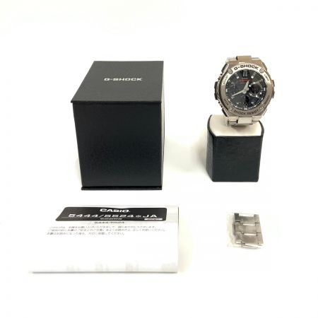  CASIO カシオ Gショック Gスチール ソーラー電波クォーツ 腕時計  GST-W110D-1AJF グレー