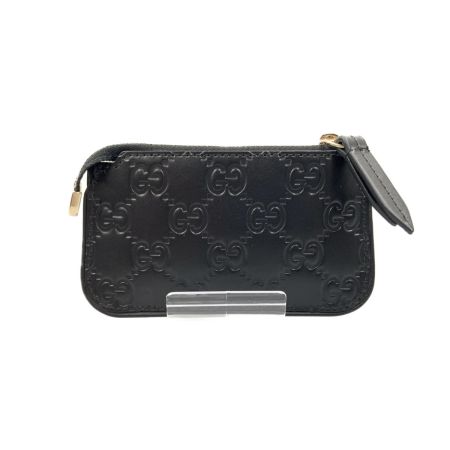  GUCCI グッチ キーリング付き コインケース 447964 1000 ブラック