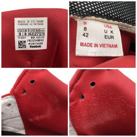  REEBOK リーボック PUMP OMNI ZONE II メンズ スニーカー 27cm G55113 ホワイト×ブラック×レッド