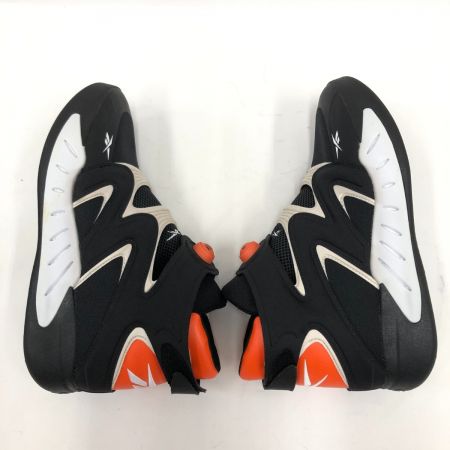  REEBOK リーボック インスタポンプフューリー ゾーン メンズ スニーカー 27cm G55140 ブラック×ホワイト×オレンジ