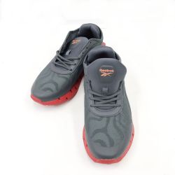 〇〇 REEBOK リーボック Zig Dynamica 3 メンズ スニーカー 26.5cm GY1474 グレー×レッド Bランク