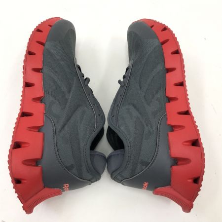  REEBOK リーボック Zig Dynamica 3 メンズ スニーカー 26.5cm GY1474 グレー×レッド
