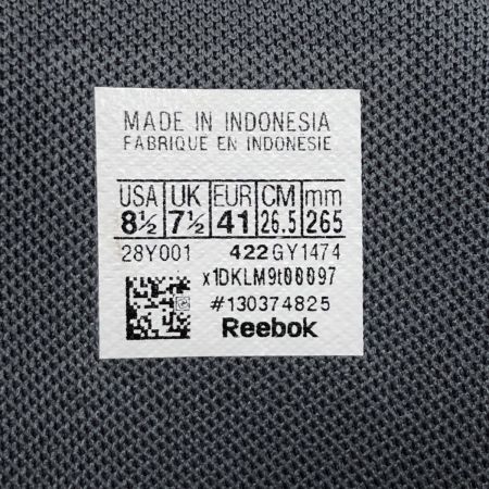  REEBOK リーボック Zig Dynamica 3 メンズ スニーカー 26.5cm GY1474 グレー×レッド