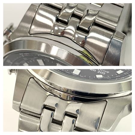  CITIZEN シチズン プロマスター エコドライブ クォーツ 腕時計 JZ1061-57E ブラック x シルバー