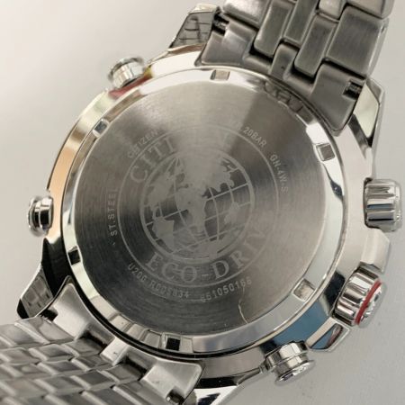  CITIZEN シチズン プロマスター エコドライブ クォーツ 腕時計 JZ1061-57E ブラック x シルバー