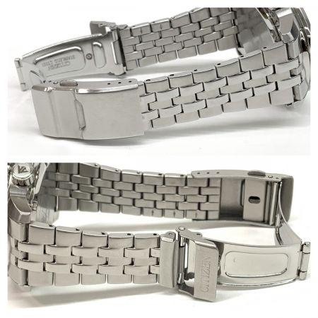  CITIZEN シチズン プロマスター エコドライブ クォーツ 腕時計 JZ1061-57E ブラック x シルバー