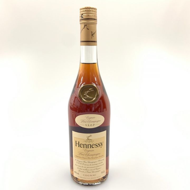 Hennessy ヘネシー V.S.O.P. フィーヌシャンパーニュ コニャック ブランデー 700ml 40%  未開栓｜中古｜なんでもリサイクルビッグバン