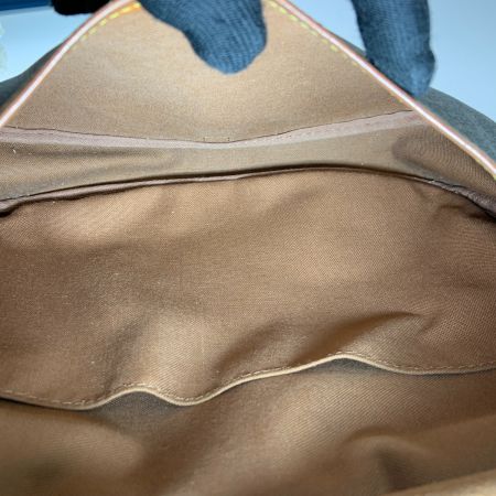  LOUIS VUITTON ルイヴィトン モノグラム ソミュール 30 斜め掛け ショルダーバッグ M42256 ブラウン