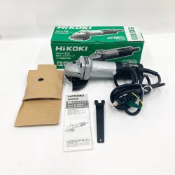 〇〇 HiKOKI ハイコーキ 電気 ディスクグインダ  G10SH5 シルバー Bランク