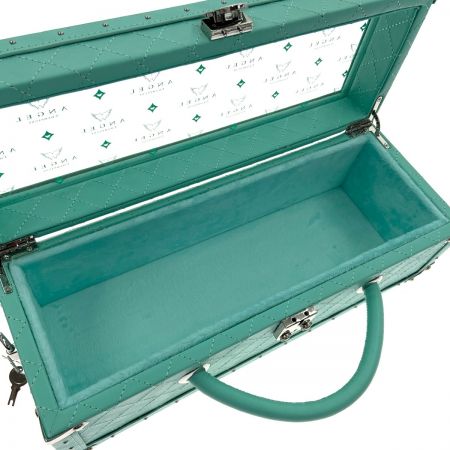   エンジェル シャンパン ドゥミセック ブルー レザータイプ 750ml 空箱 ブルー 箱のみ