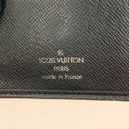  LOUIS VUITTON ルイヴィトン タイガ ポルトビエ 3カルト クレディ 二つ折り財布 M30452 ブラック