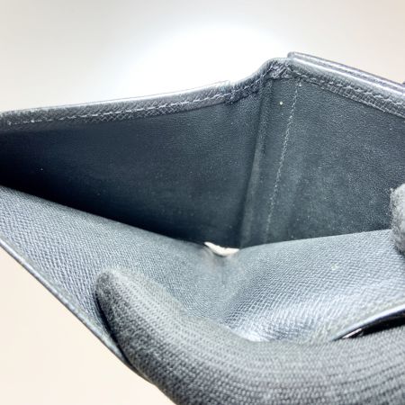  LOUIS VUITTON ルイヴィトン タイガ ポルトビエ 3カルト クレディ 二つ折り財布 M30452 ブラック