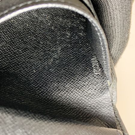  LOUIS VUITTON ルイヴィトン タイガ ポルトビエ 3カルト クレディ 二つ折り財布 M30452 ブラック