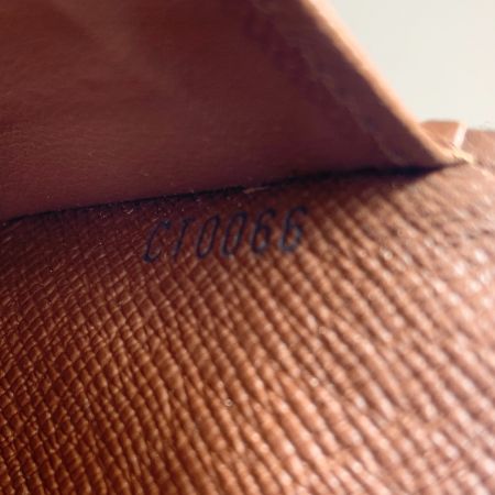  LOUIS VUITTON ルイヴィトン モノグラム ポルト バルール カルト クレディ 二つ折り長財布 M61823 ブラウン