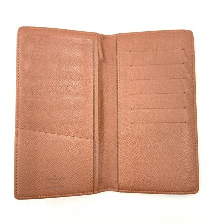  LOUIS VUITTON ルイヴィトン モノグラム ポルト バルール カルト クレディ 二つ折り長財布 M61823 ブラウン