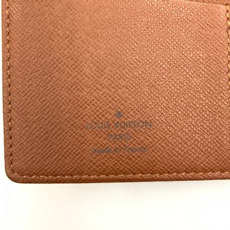  LOUIS VUITTON ルイヴィトン モノグラム ポルト バルール カルト クレディ 二つ折り長財布 M61823 ブラウン