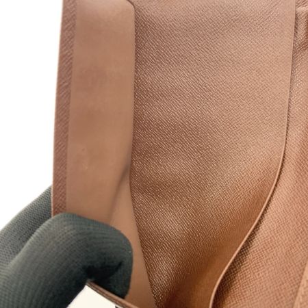 LOUIS VUITTON ルイヴィトン モノグラム ポルト バルール カルト クレディ 二つ折り長財布 M61823 ブラウン