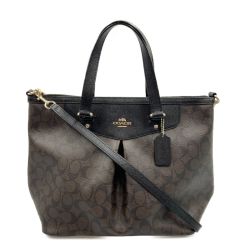 〇〇 COACH コーチ シグネチャートートバッグ F34614 ブラウン Bランク