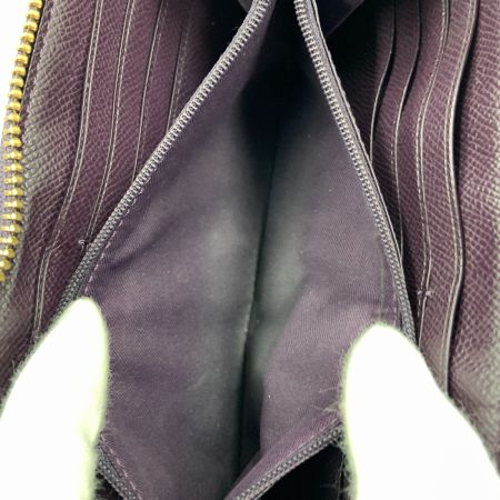  COACH コーチ シグネチャー ラウンドファスナー ウォレット F54630 ベージュ×パープル