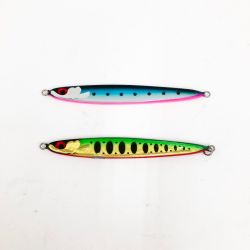 〇〇 HayashiCraft 赤腹マイワシアルミ グリキンアルミ 2個 ジグ seek40 Bランク